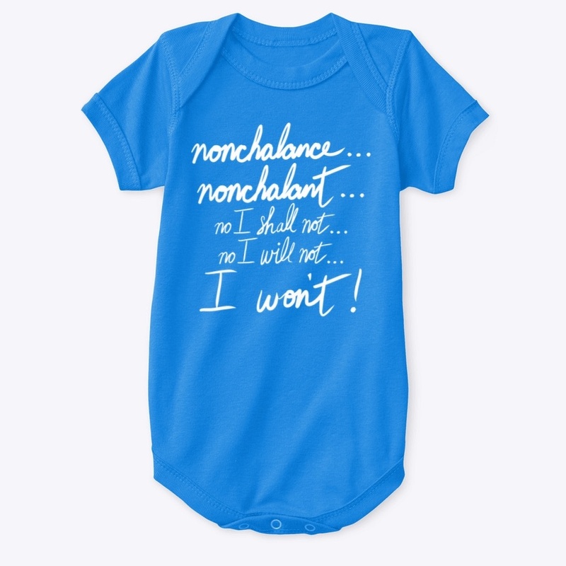 Nonchalance nonchalant