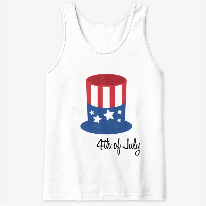 Uncle Sam hat 4th of July Tee