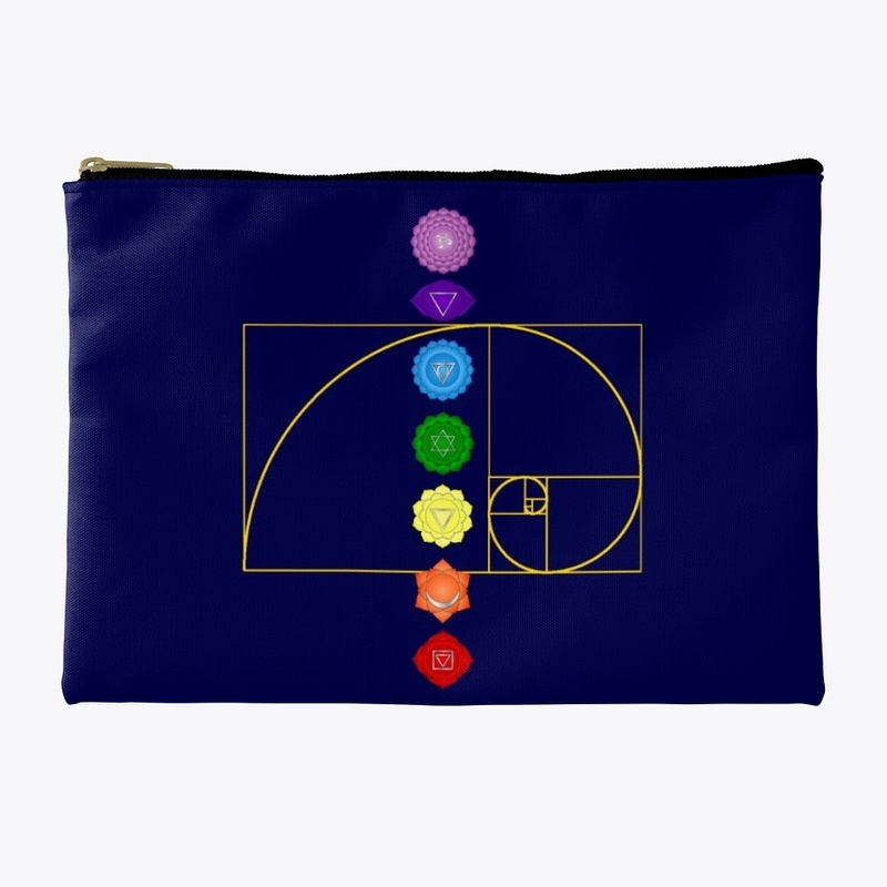 Fibonacci Golden Spiral 7 Chakras