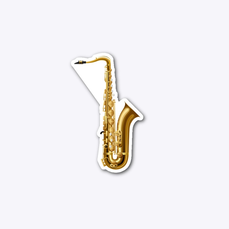 Sax Sticker 
