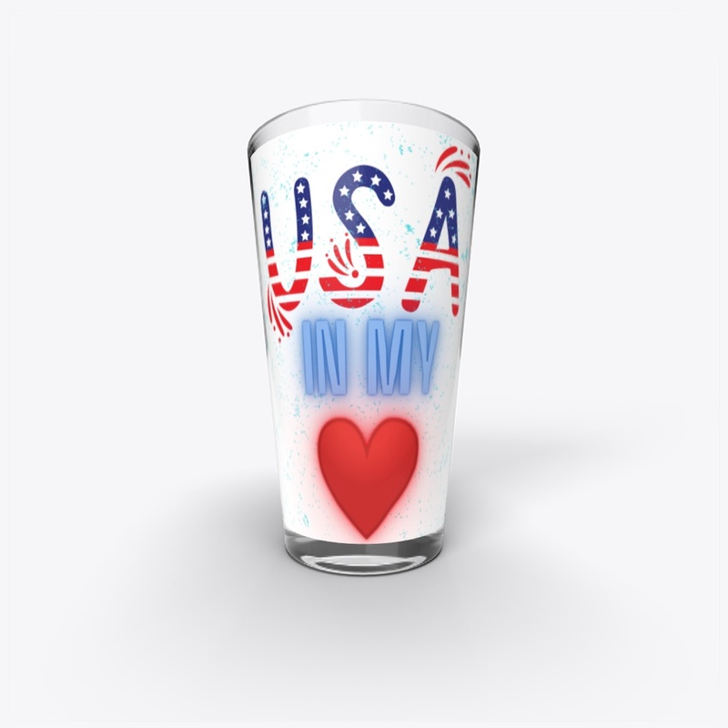 USA in my heart T-Shirts