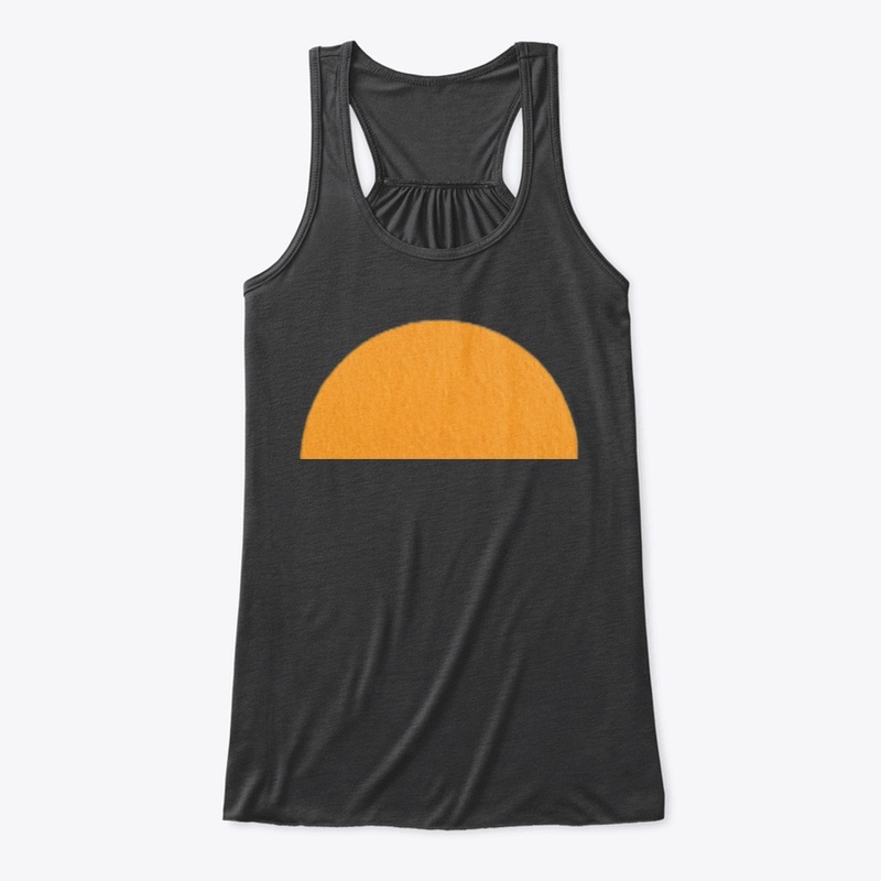 Orange Half Sun T-Shirt