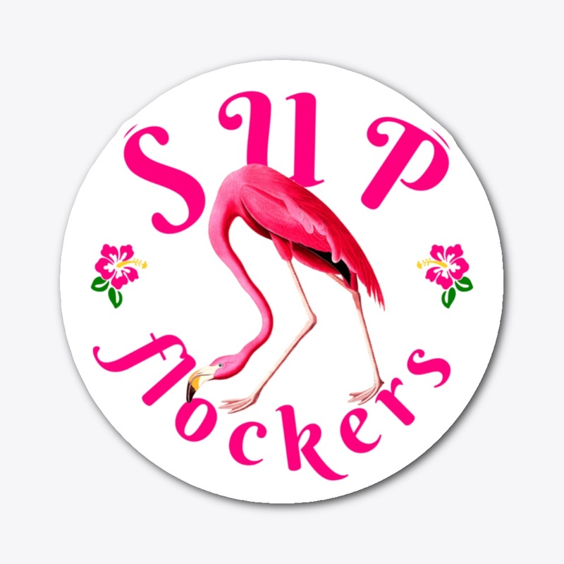 Vintage Pink Flamingo - Sup Flockers