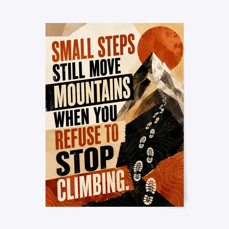 Keep Climbing Wall Art