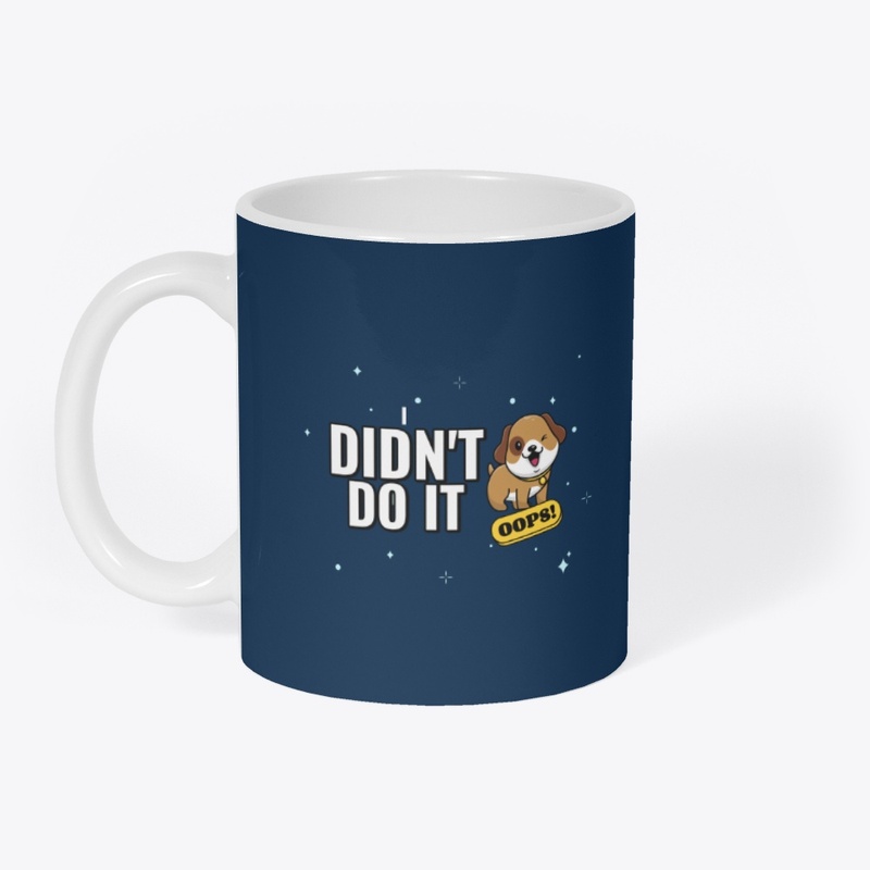 I didn't do it