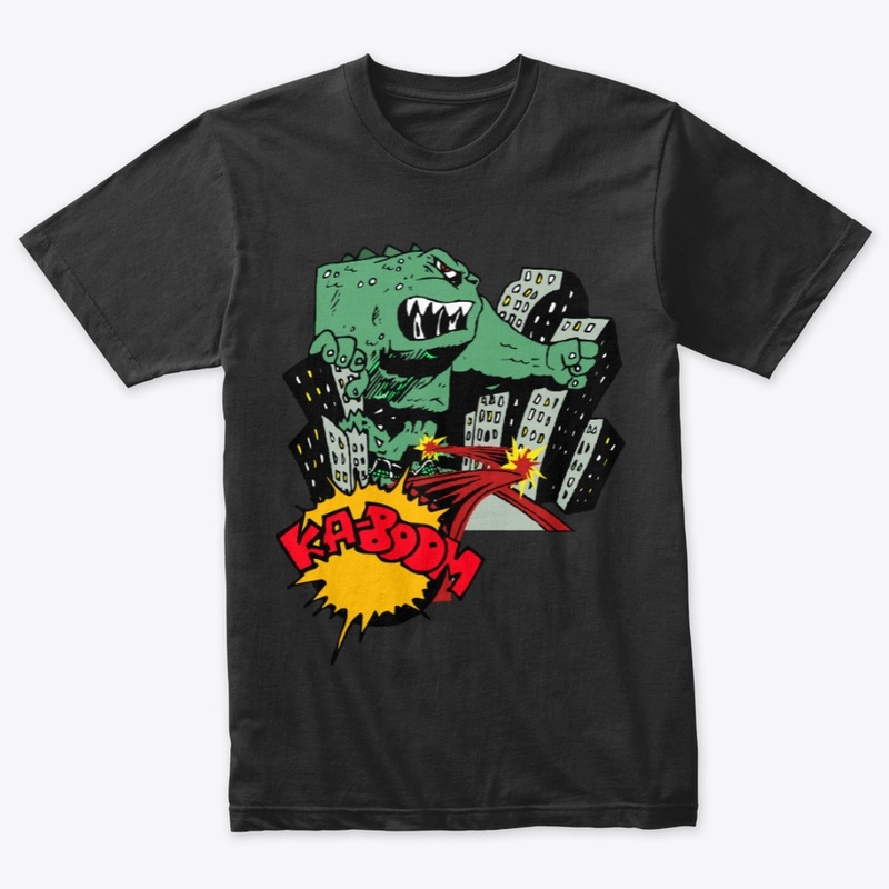 Monster Attacking the city