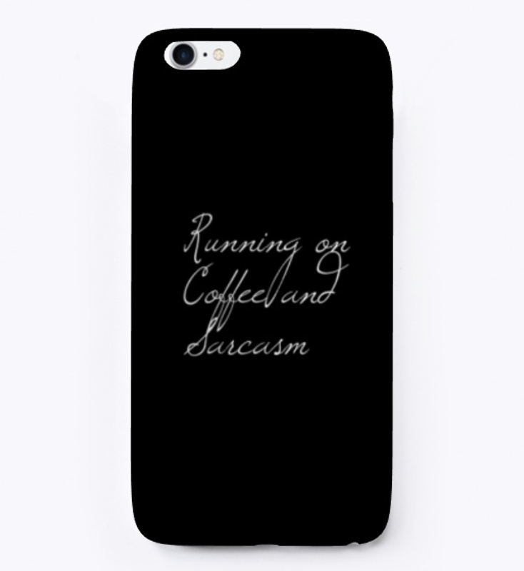 Running on Coffee and Sarcasm mom gift