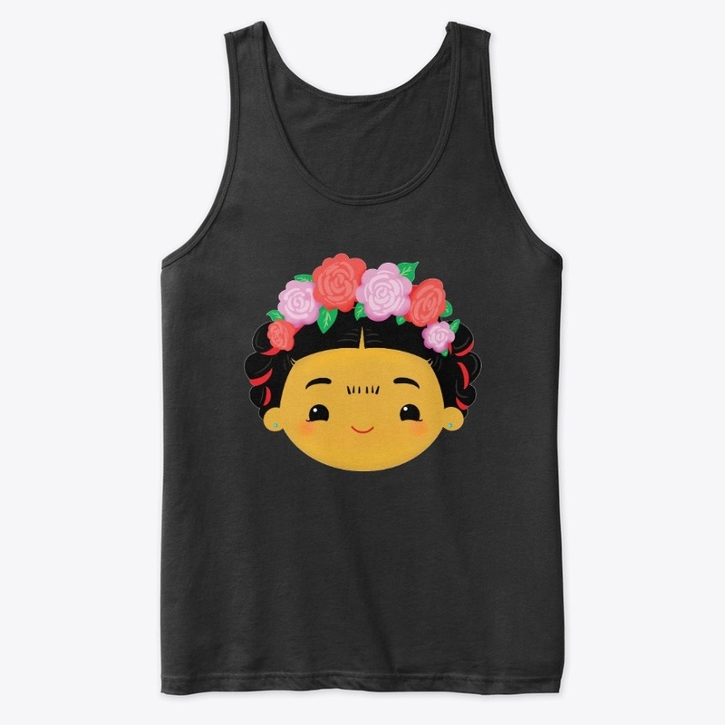 Frida Kahlo Cute Chibi 
