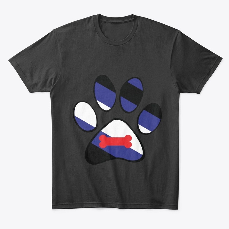 Pup Flag Paw