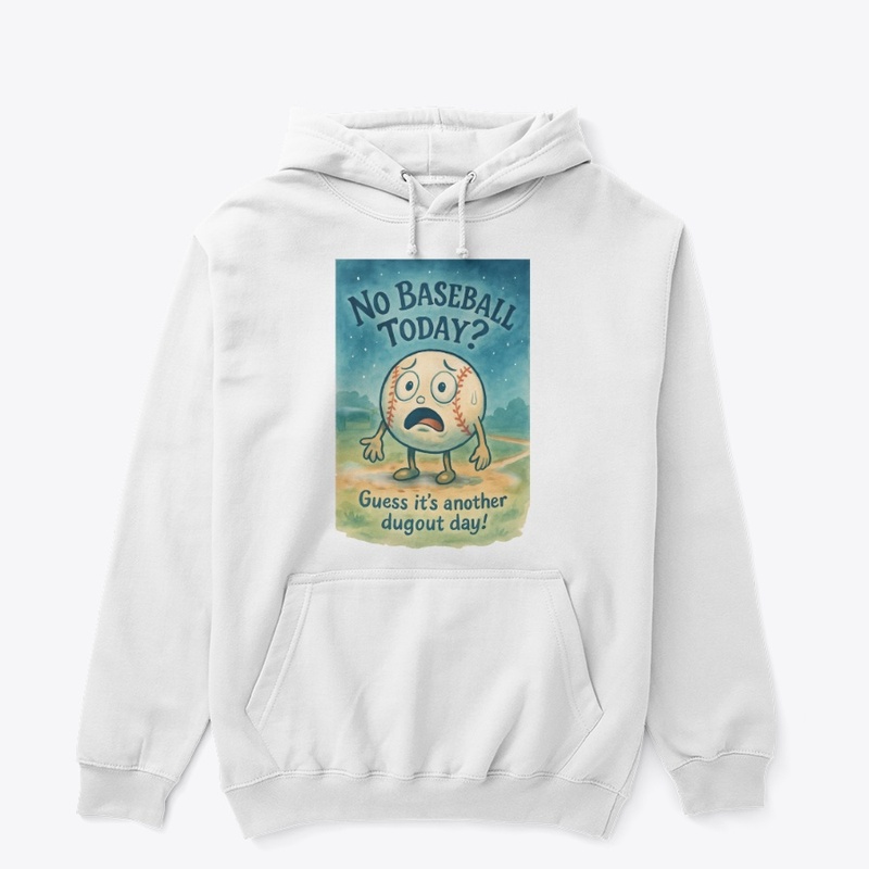 No Baseball Today Meme Tee