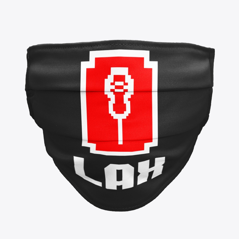 Pixel Lacrosse Red