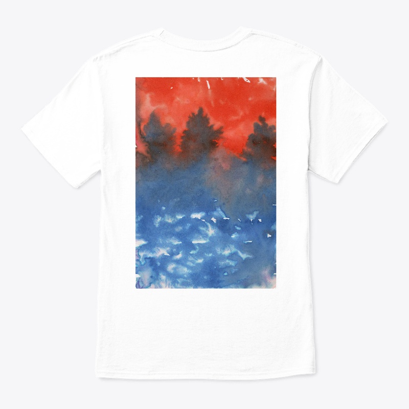 Red Sky Over Water