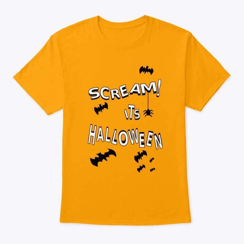 Halloween Tee shirt Scream Its Halloween