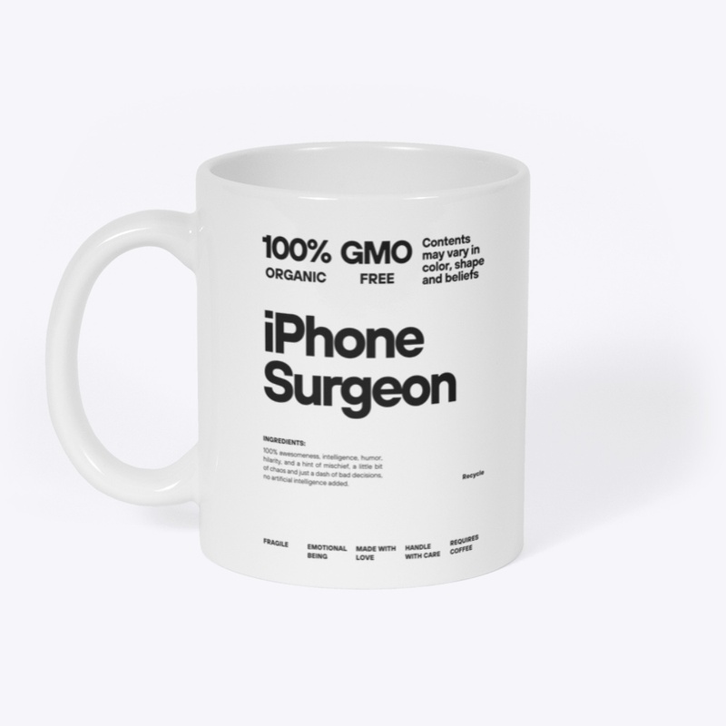 iphone surgeon - coffee