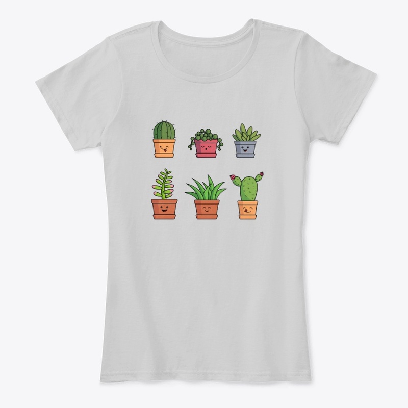 Happy succulents and cacti