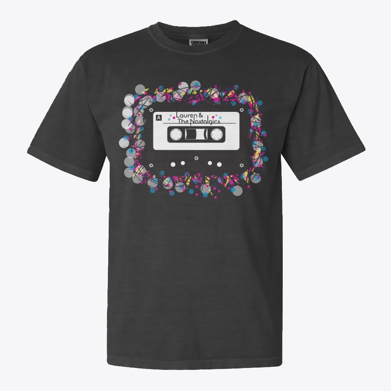 Lauren and The Nostalics Cassette Tees