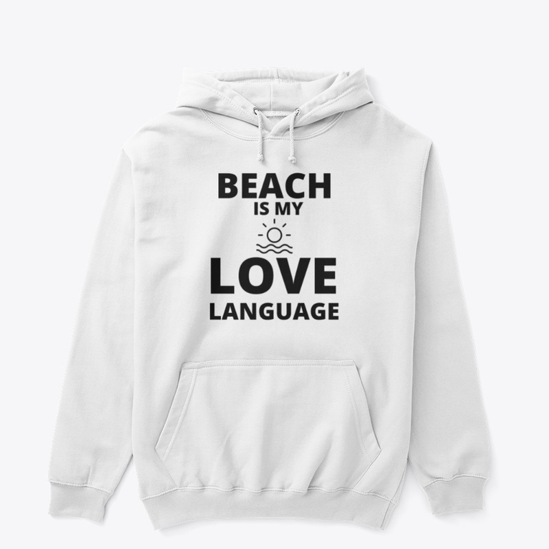 Beach is my love language funny summer q