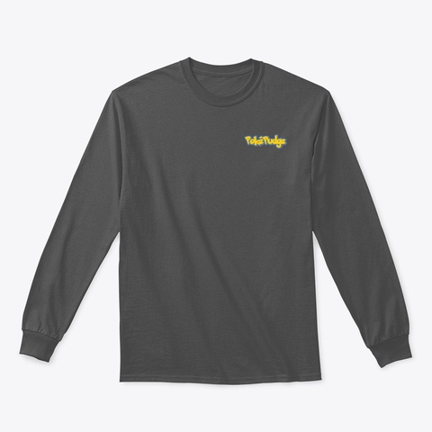 Poke Pudge Charcoal T-Shirt Front