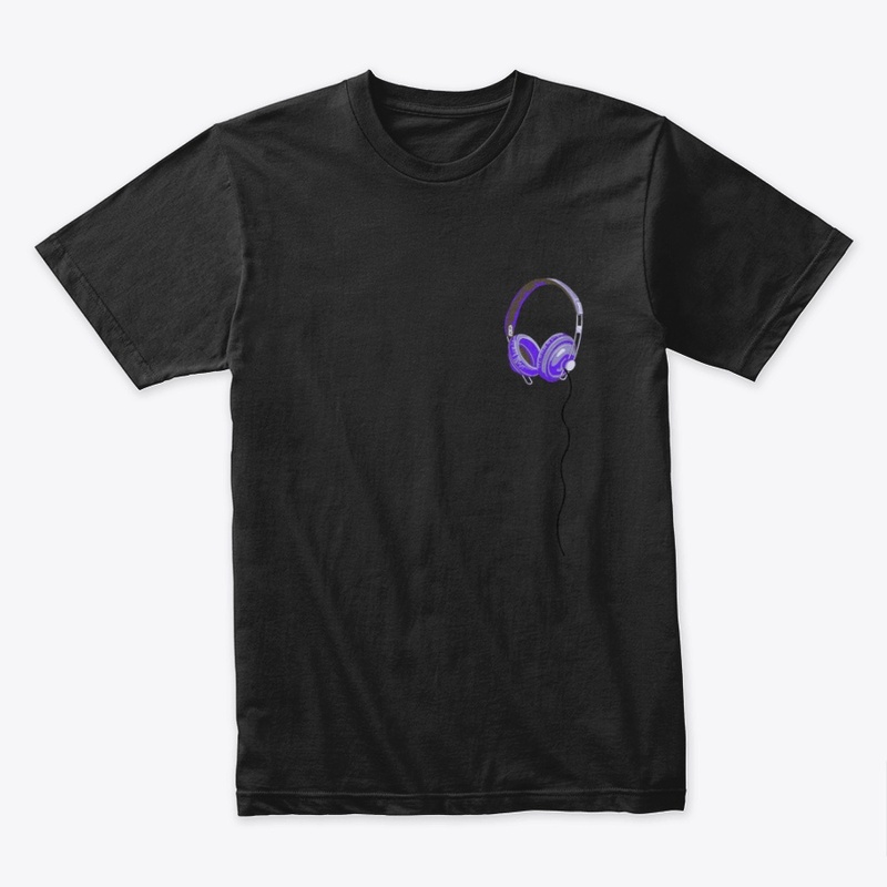 Musical Headset Shirt| Dj T-Shirt