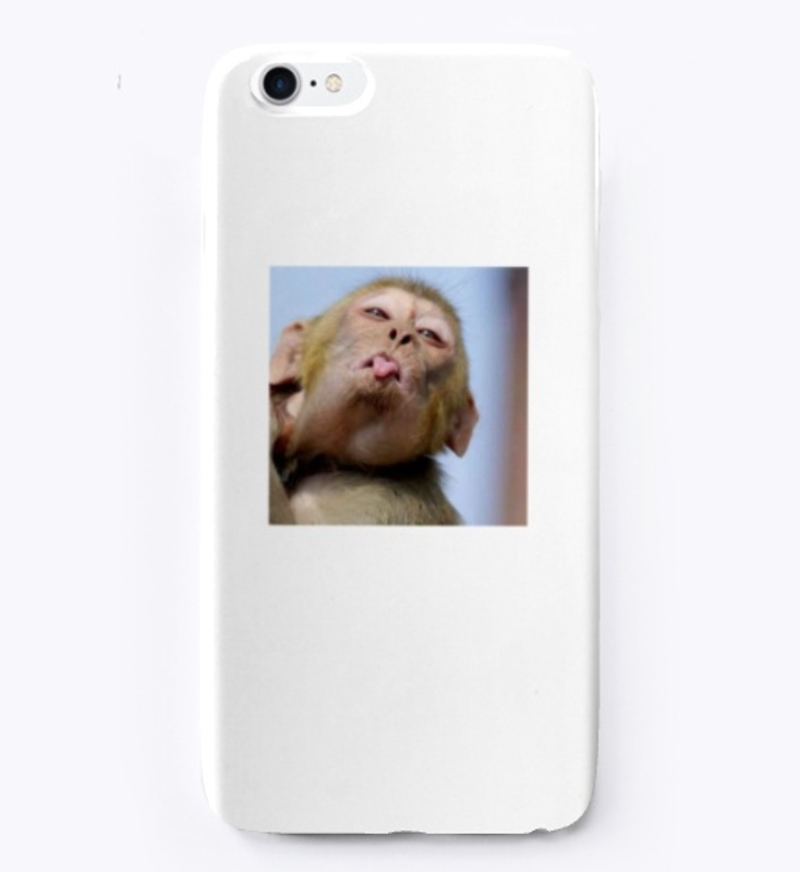 Iphone case with monkey 
