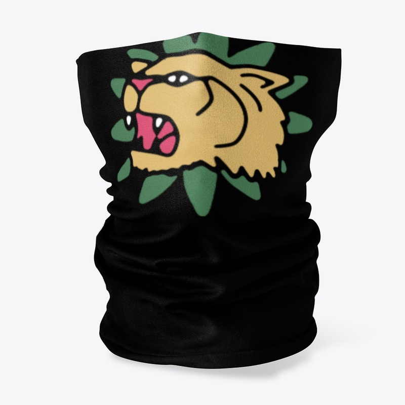 neck gaiter lion