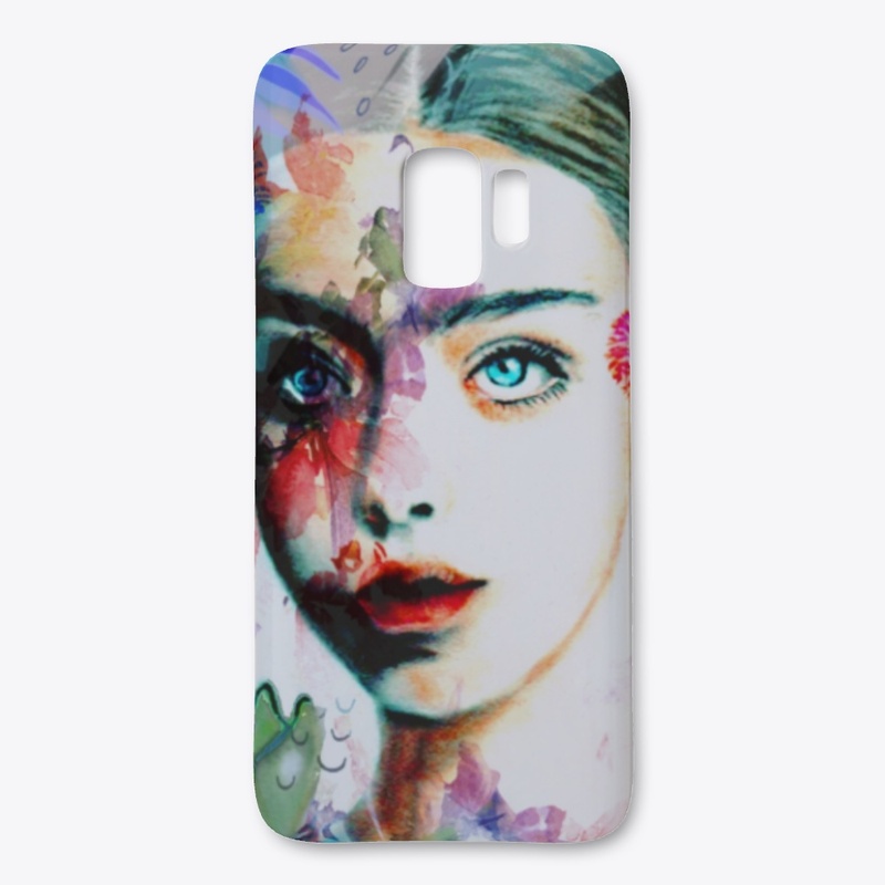 Girl in flowers