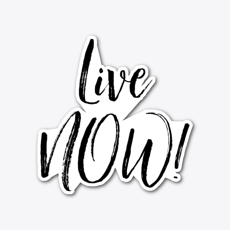 Live Now! Sticker Decal