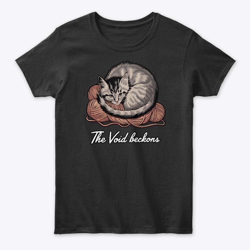  The Void Beckons Cute Cat Dark Humor