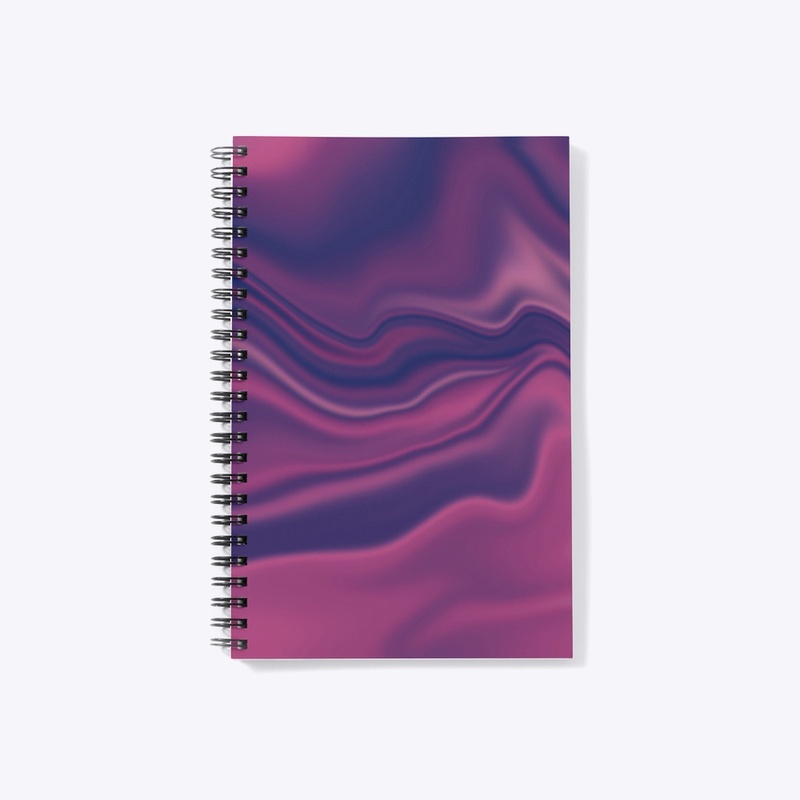 Pink and purple swirl