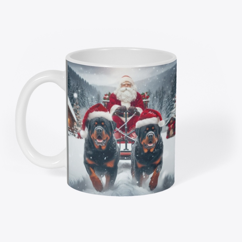 Rottweilers & Santa