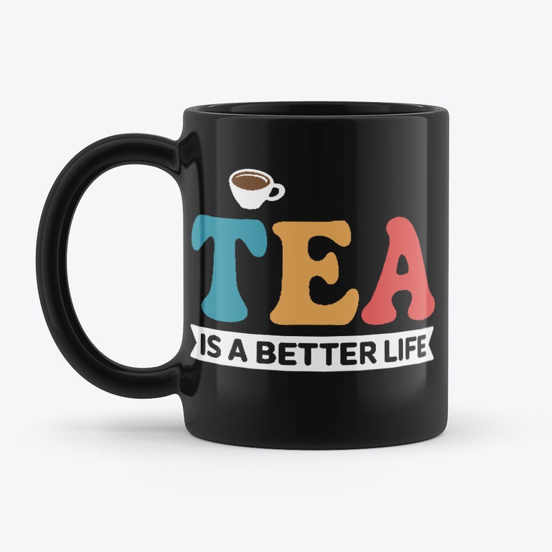Graphics design text " TEA" Mug