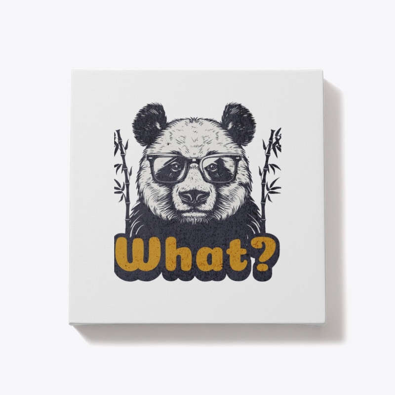 Funny Geeky Panda Tee