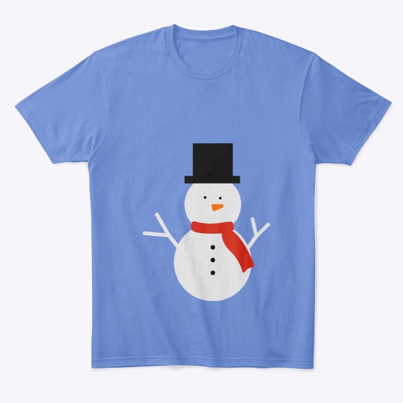 SNOWMAN CHRISTMAS T SHIRT 