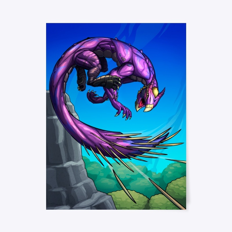 The Hawk Shot Needle Dragon POSTER