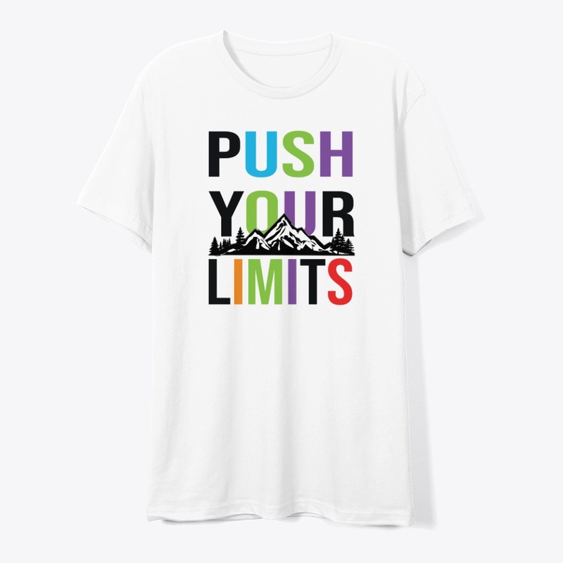 Push Your Limits Best Typo.T-shirt