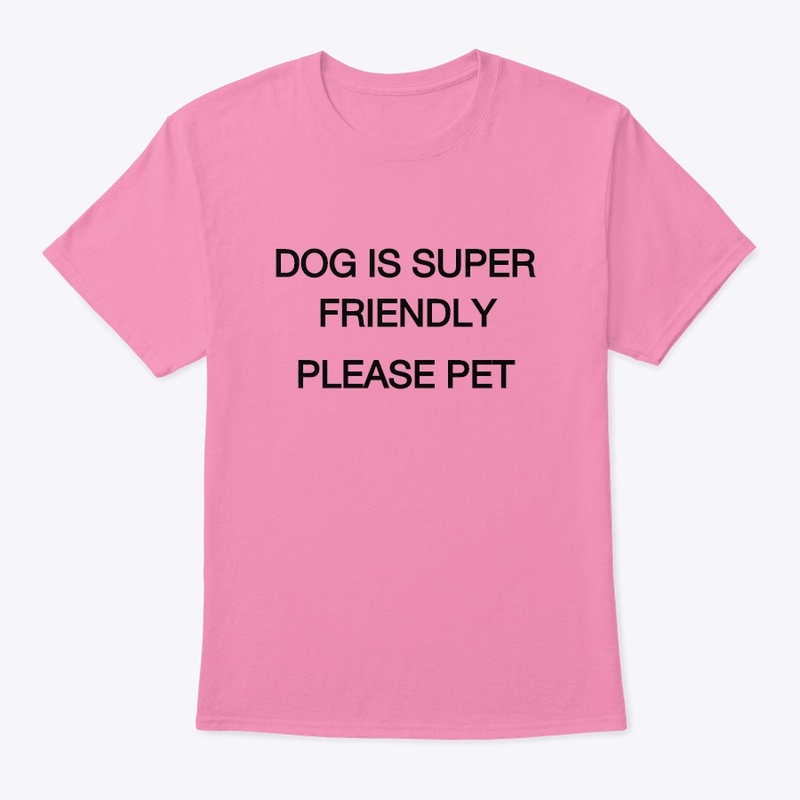 Friendly dog please pet