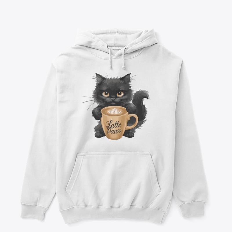 CAT AND MUG LATTE