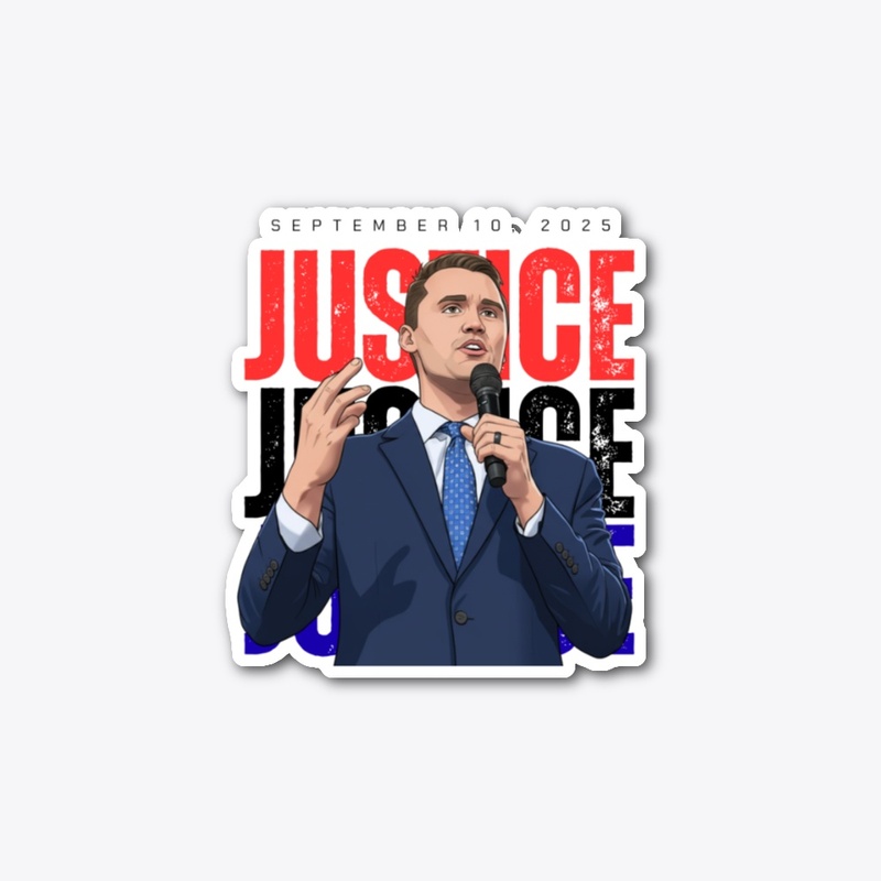 Justice For KIRK Sticker