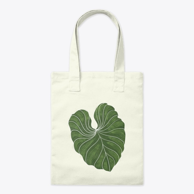 Philodendron Gloriosum Tropical Leaf Art