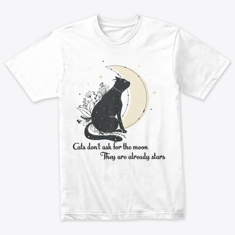 Cats don't ask for the moon