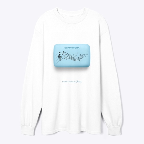 Soap Opera White T-Shirt Front