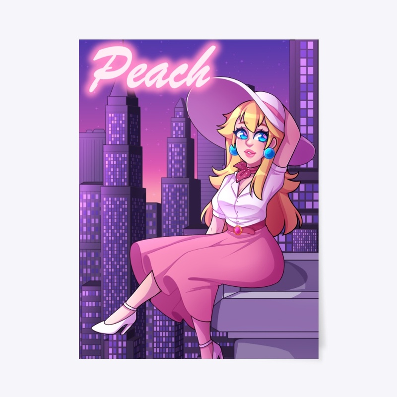Princess Peach Summer Dress