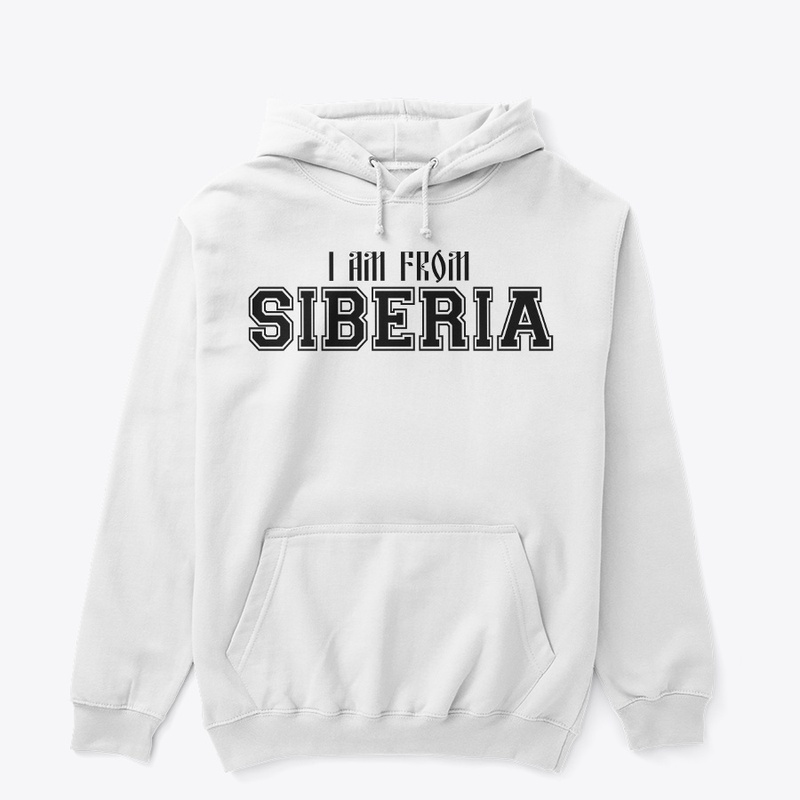 I Am From SIBERIA white
