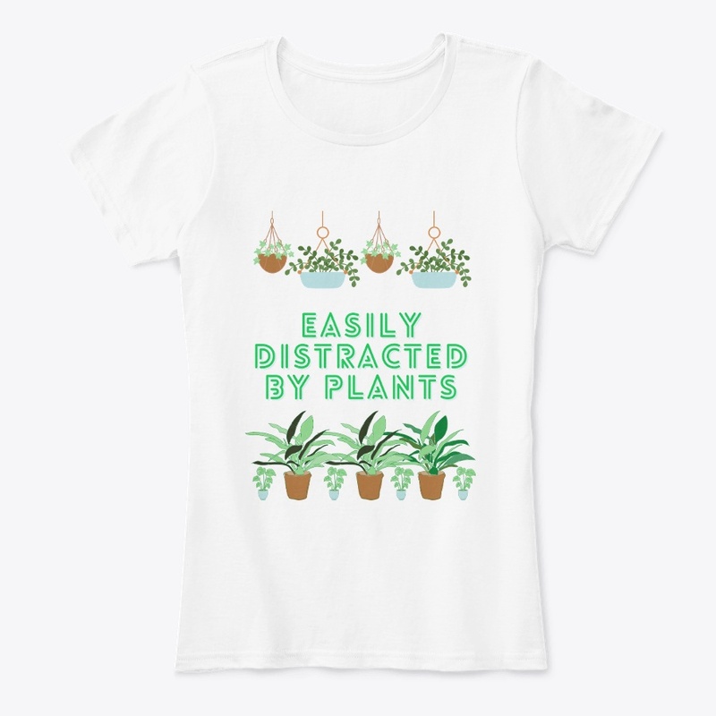 Easily distracted by plants 