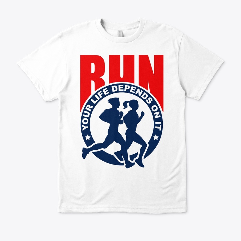 Run 1 - Red and Navy