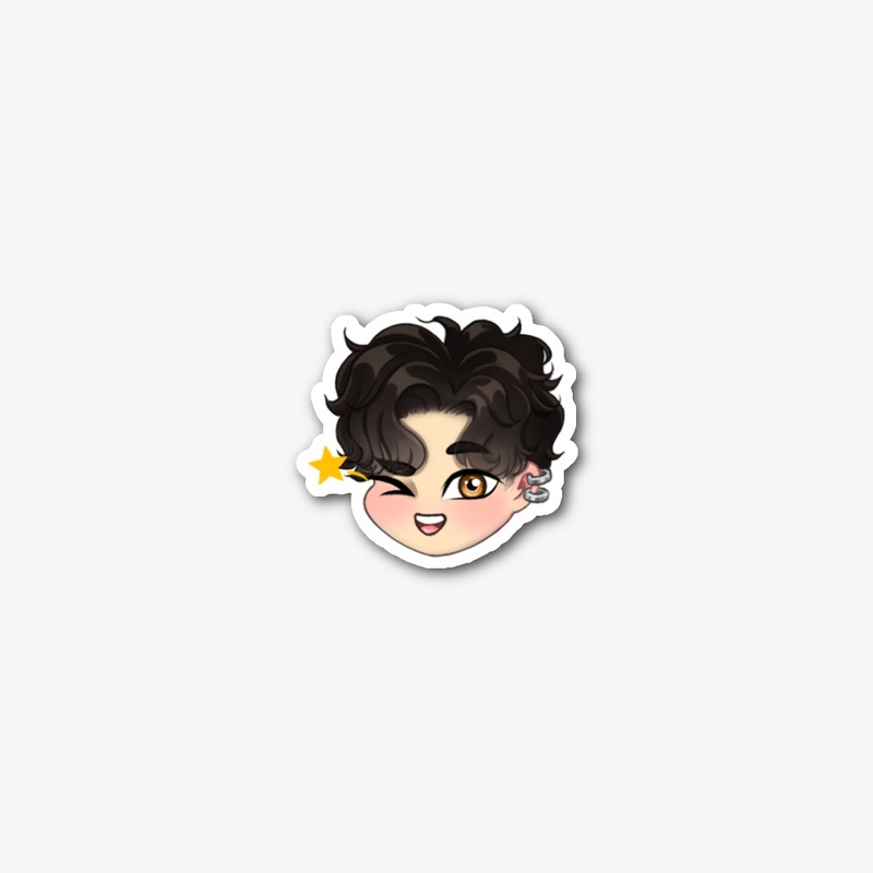 Hai Wink Sticker