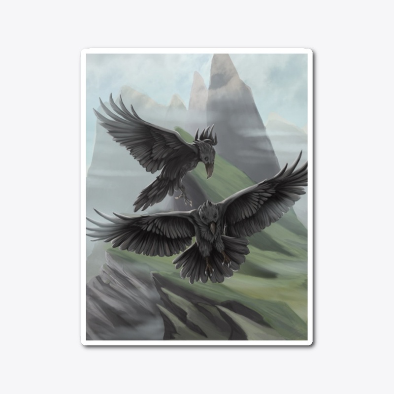 Norse Mythology- Huginn &amp; Muninn