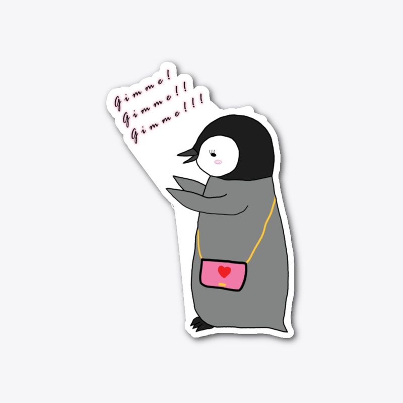 Gimme! - Cute Baby Penguin Design