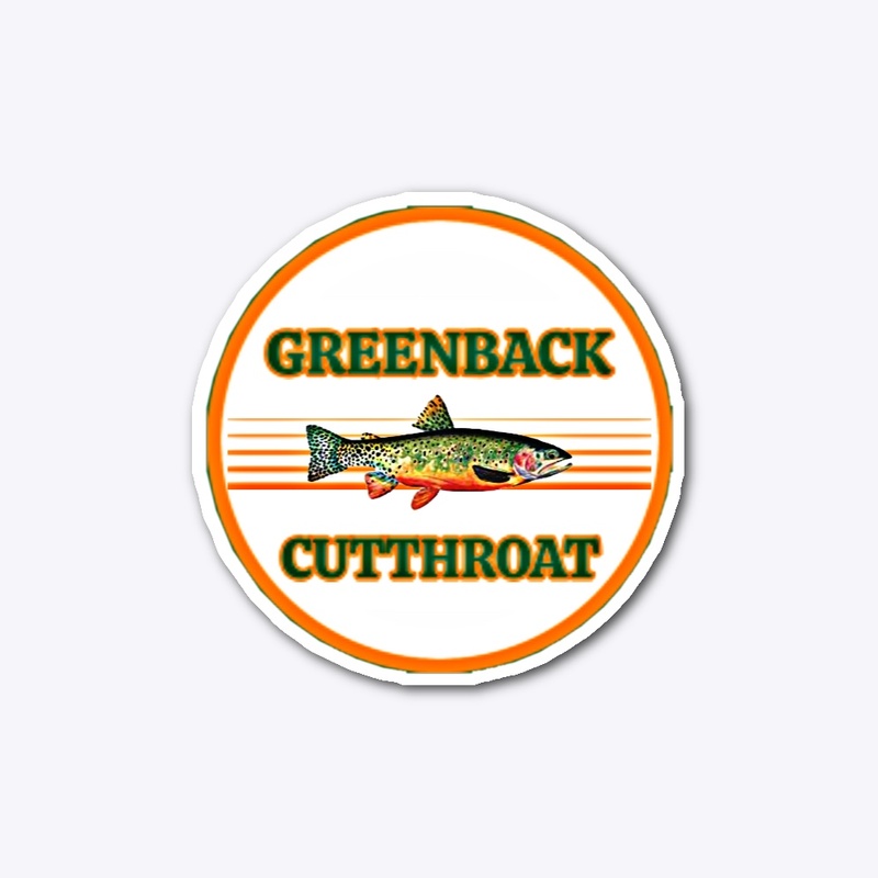 Greenback Cutthroat Trout sticker