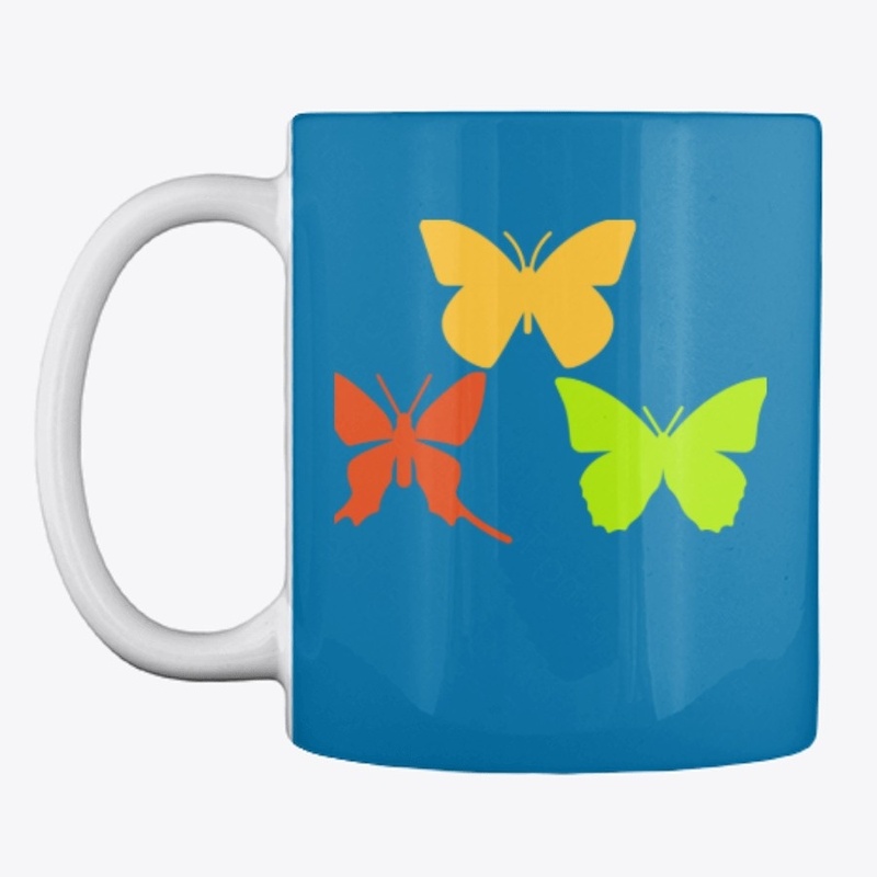 Coffee mug, sticker